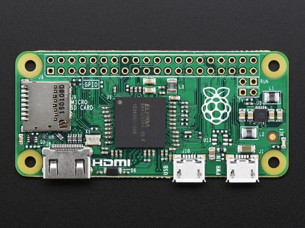 Raspberry Pi Zero By jsmith7342 (Own work) [CC BY-SA 4.0 (http://creativecommons.org/licenses/by-sa/4.0)], via Wikimedia Commons