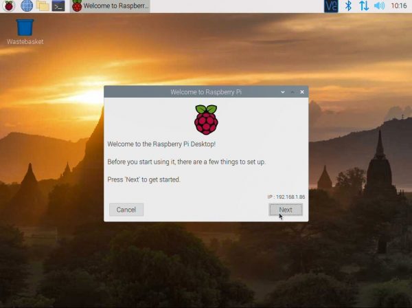 ตั้งค่า Raspberry Pi OS Desktop เมื่อเปิดใช้งานครั้งแรก » PLAYELEK